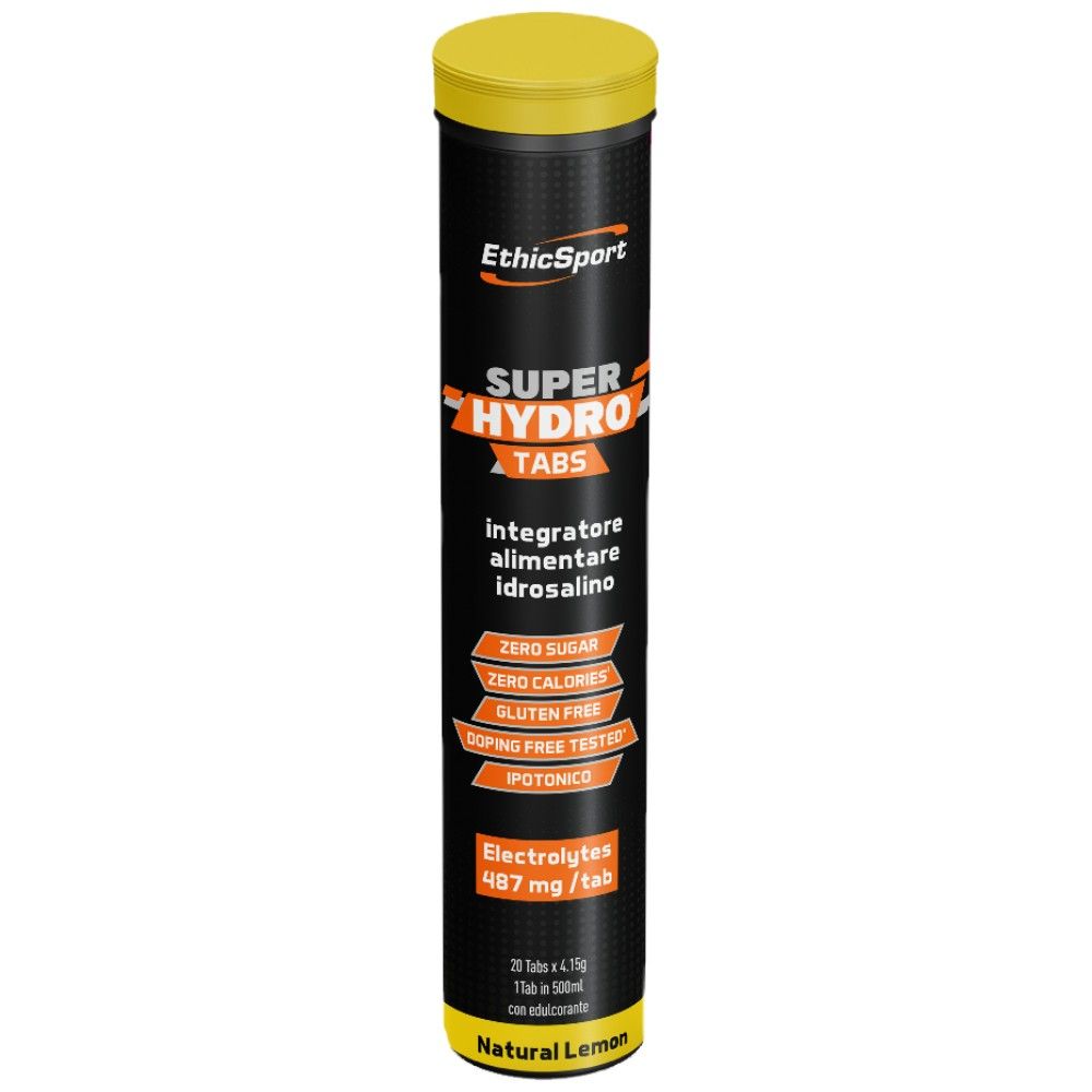 COMPRESSE SUPER IDRO | Compresse Effervescenti Isotoniche - 20 compresse solubili