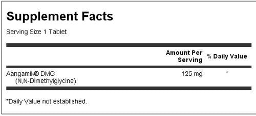 Ultra vegetariano Aangamik DMG 125 mg 90 compresse