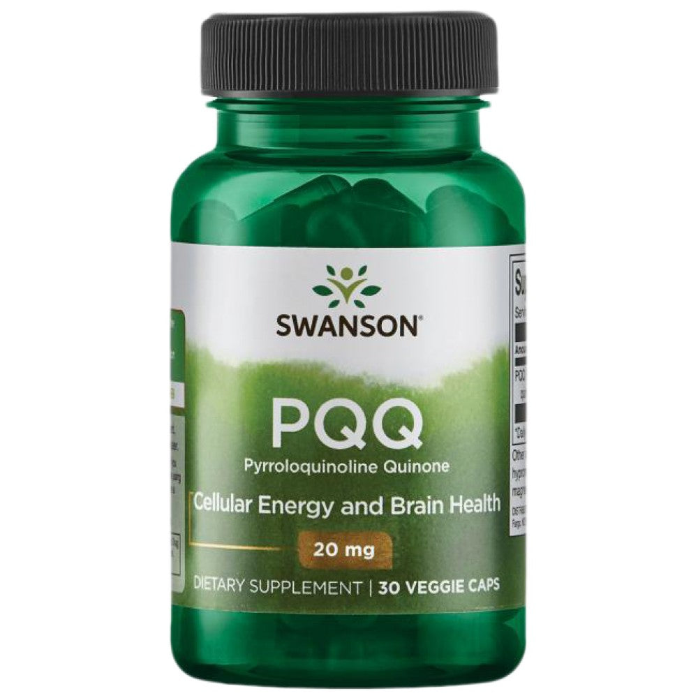 PQQ 20 mg/pirroloquinolina chinone - 30 capsule