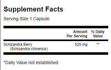 Bacche di Schizandra 525 mg - 90 capsule