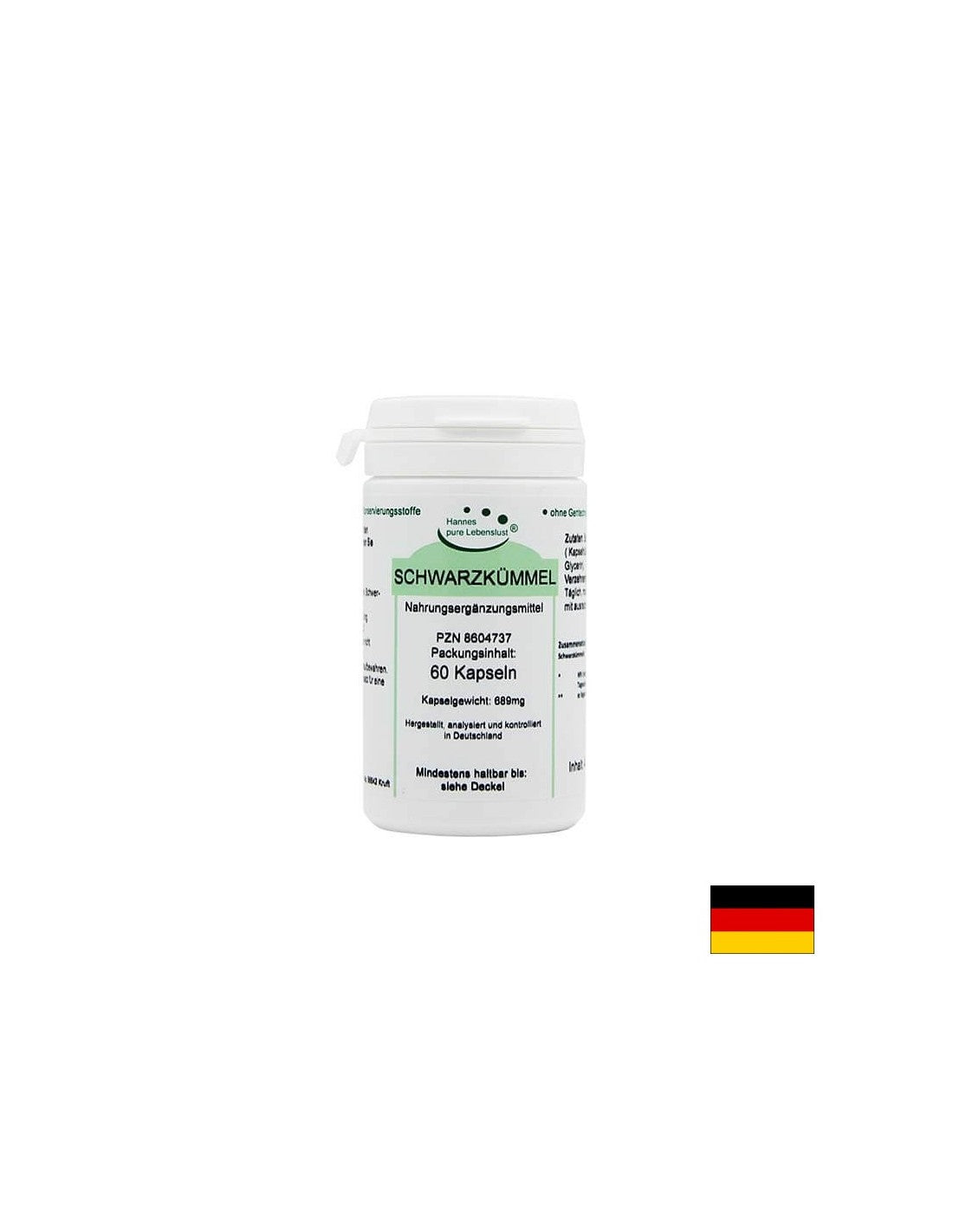 Schwarzkümmel/Cumino nero, 60 capsule El Compra