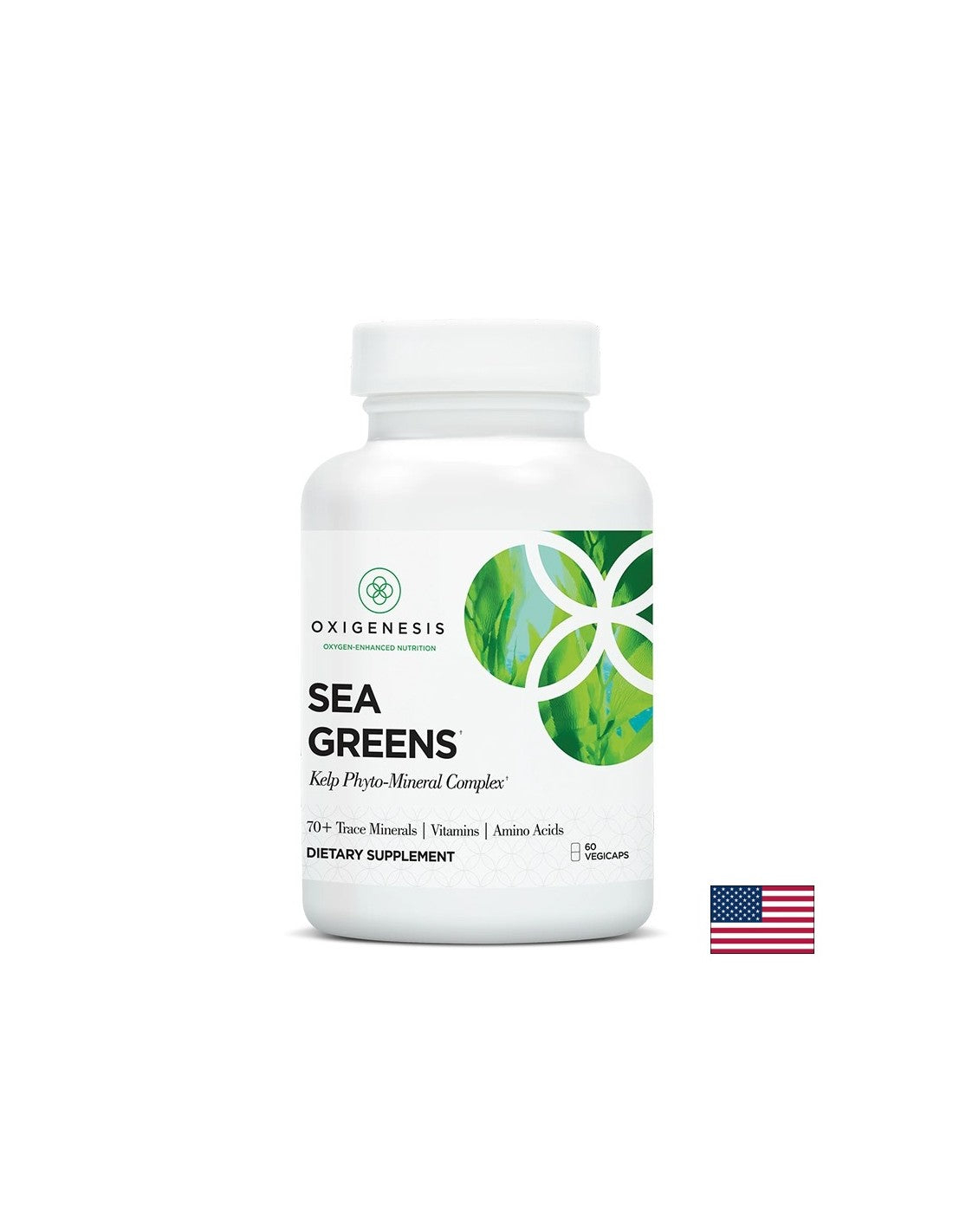 Complesso fitominerale + Kelp Sea Greens, 60 capsule