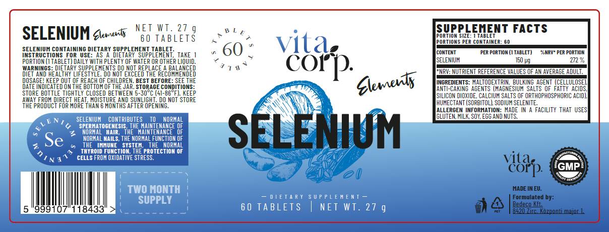 Selenio 150 mcg - 60 Compresse