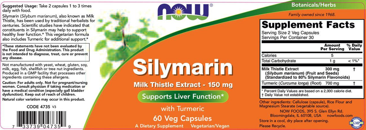 Estratto di cardo mariano silimarina 150 mg - 60 capsule