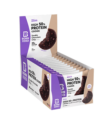 Biscotto Slim ad alto contenuto proteico al 50% - 12 x 60 grammi