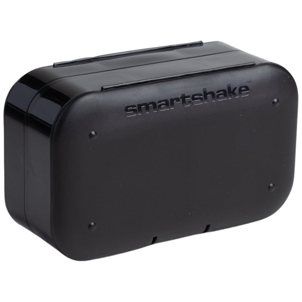 Organizzatore di scatole per pillole 2 pacchetti | Nero