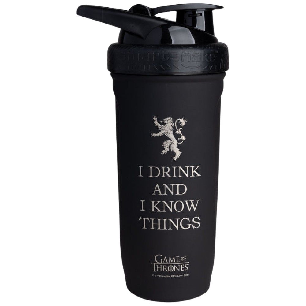 Shaker in acciaio inossidabile Smart Rinforce | Game of Thrones che bevo e so cose - 900 ml