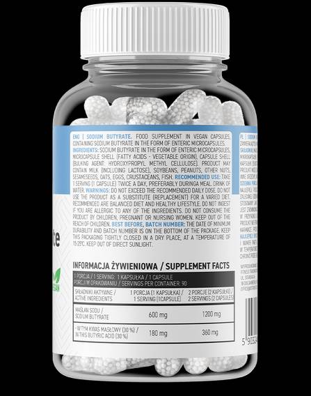 Butirrato di sodio 600 mg 90 capsule