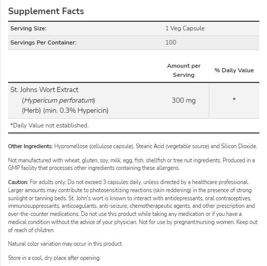 Erba di San Giovanni 300 mg - 250 capsule