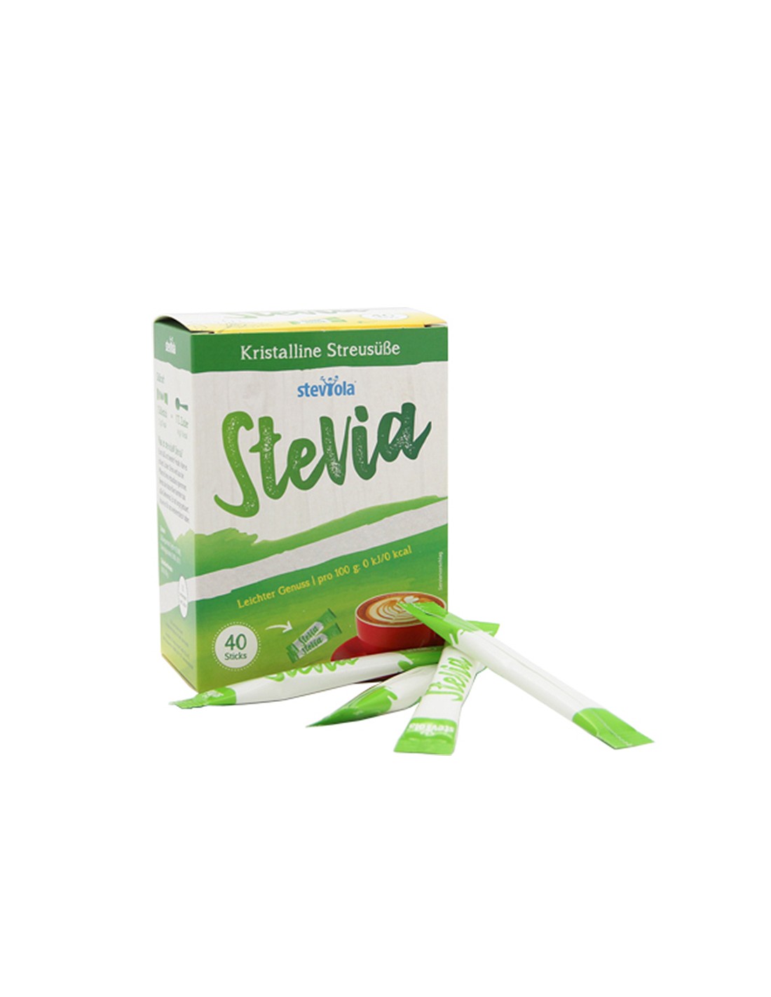 Stevia - Steviola, 40 bustine confezionate singolarmente