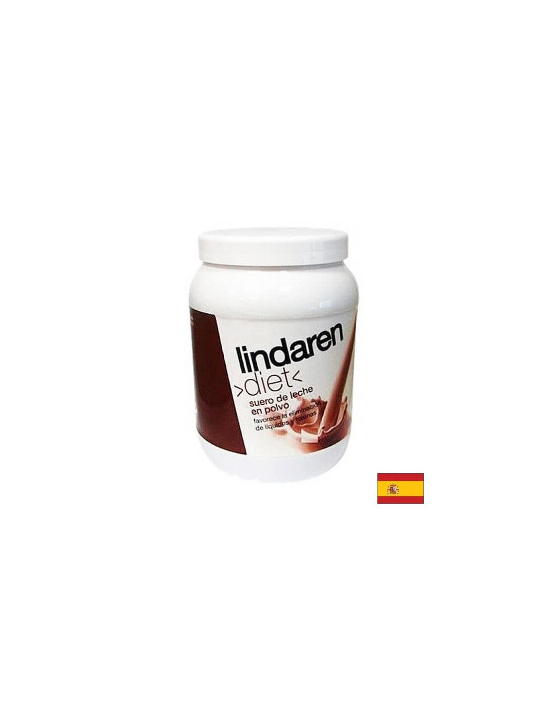 Proteine del siero di latte al gusto di cioccolato - Suero de leche en polvo Lindaren, 500 g