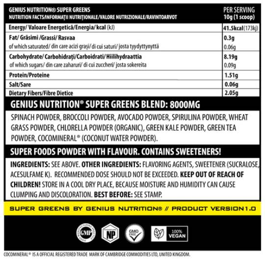 Superverdi | 100% Naturale 9 Super Ingredienti 300 grammi