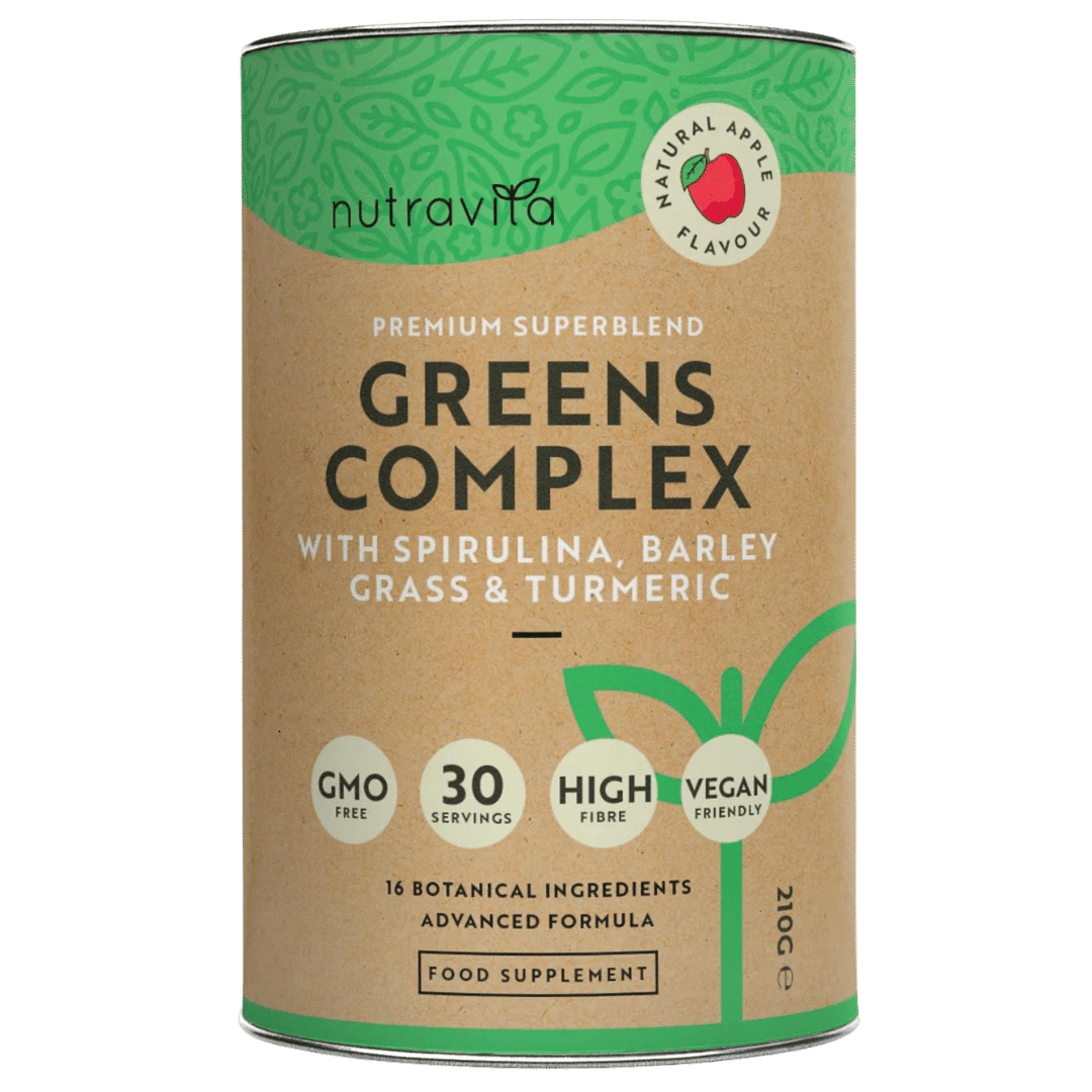 Super Greens Complex (18 ingredienti attivi) 200 g <tc>Nutravita</tc>