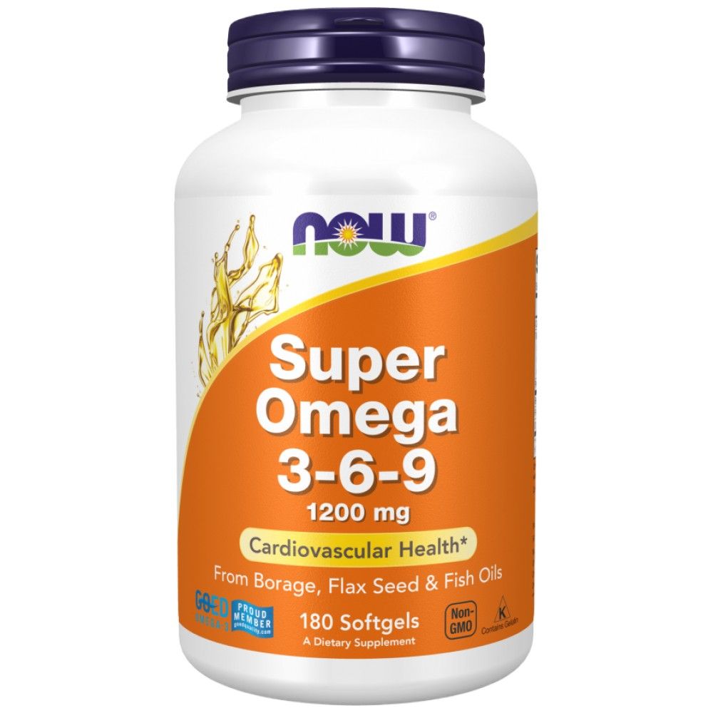 Super Omega 3-6-9 1200 mg - 180 capsule di gel