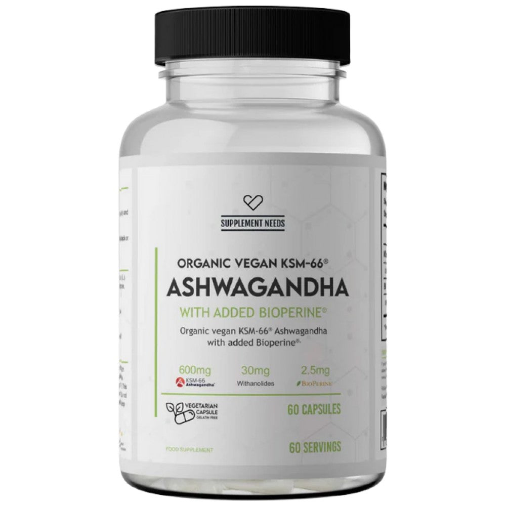 Ashwagandha KSM -66 600 mg - 60 capsule