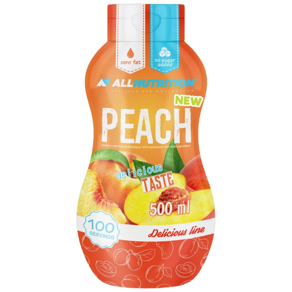Sciroppo Zero Calorie | Pesca 500ml