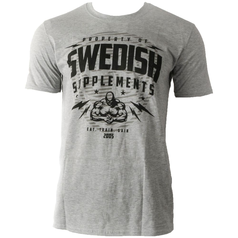 T-shirt con logo/Grigia