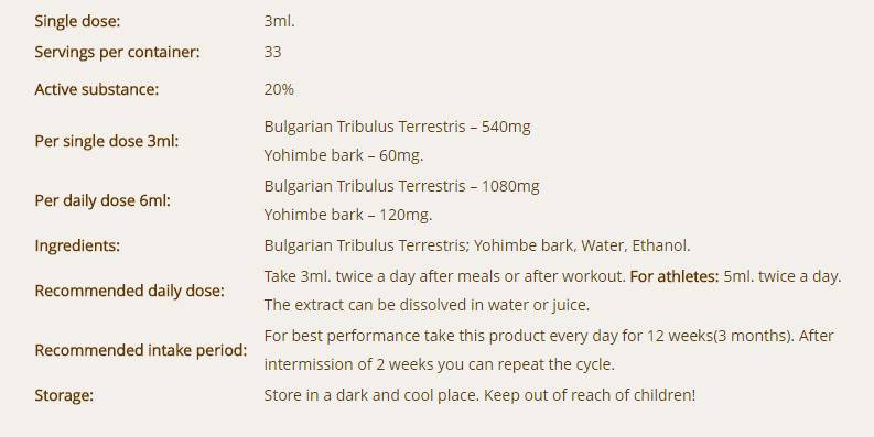 Testo Potenza 100 ml