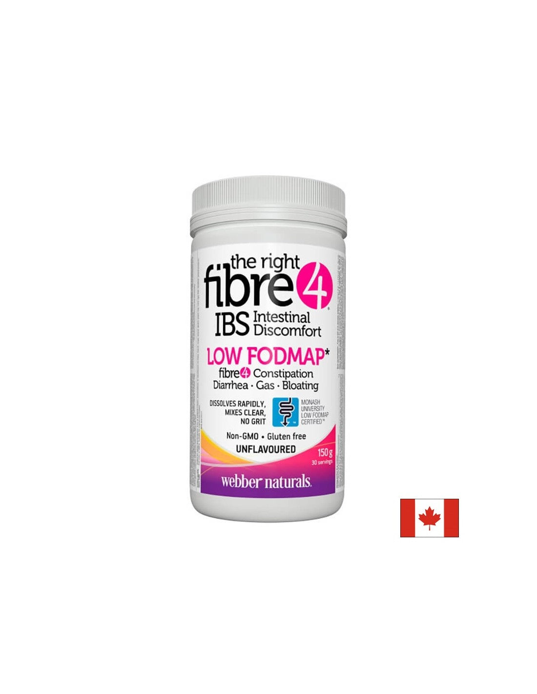 Fibre solubili alimentari - La giusta Fibra 4 IBS Disturbi Intestinali, polvere da 150 g