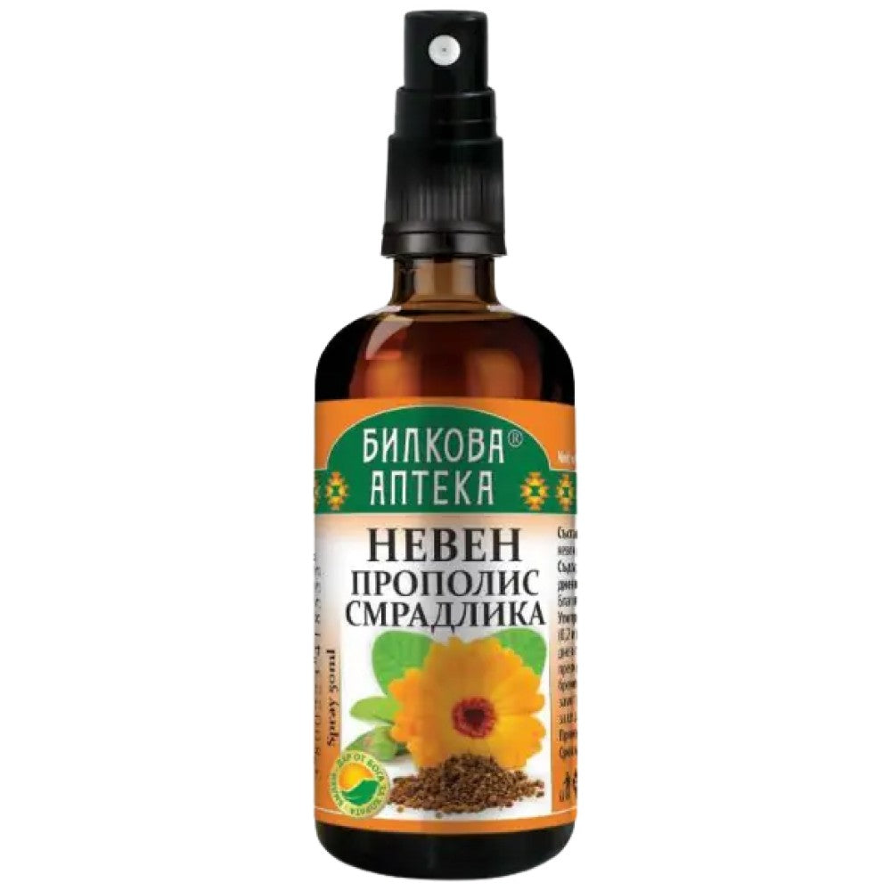 Spray per la gola con Calendula Sommacco e Propoli - 50 ml