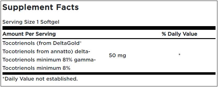 Tocotrienoli 50 mg - 60 capsule molli