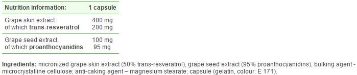 Trans Resveratrolo 200+ - 30 capsule
