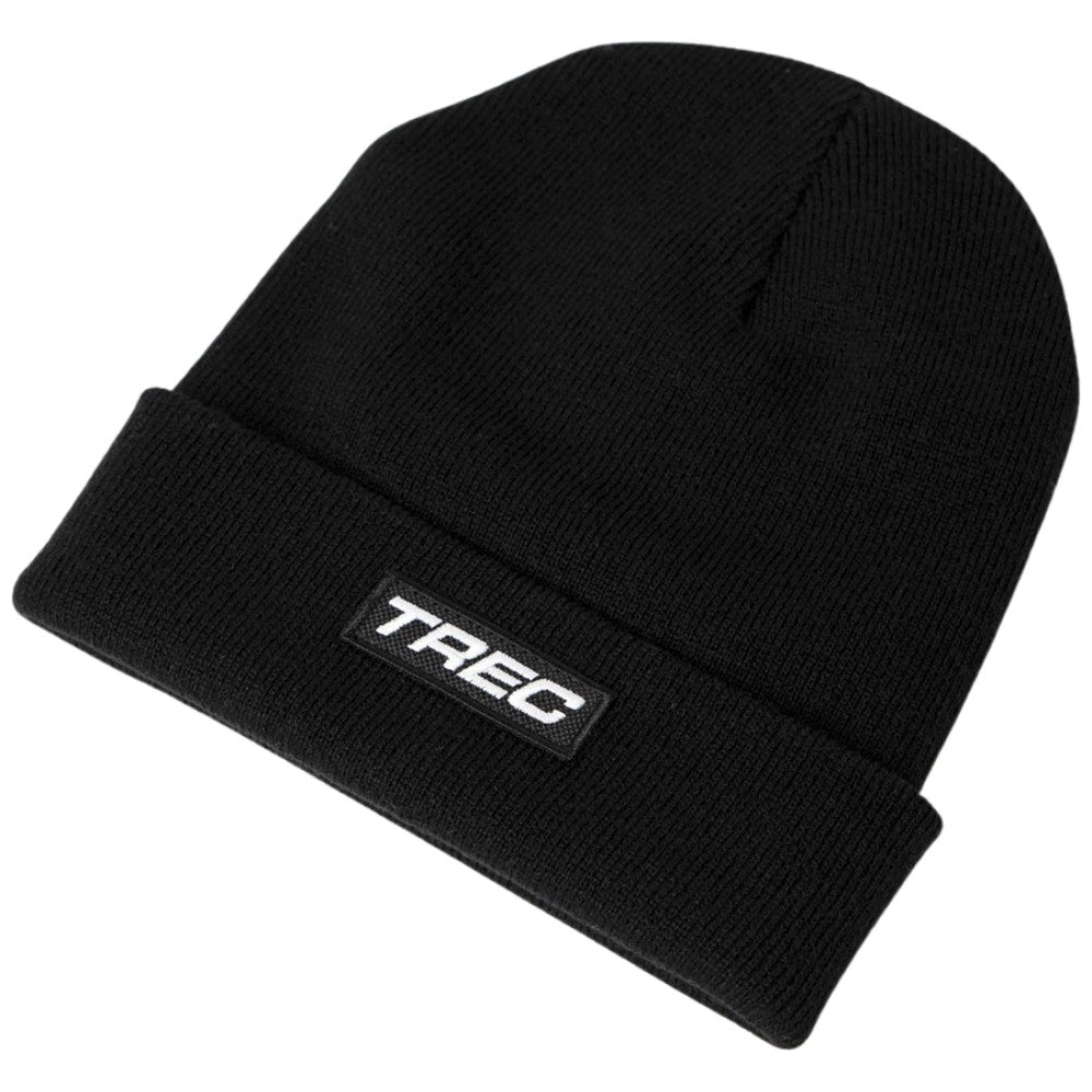Berretto invernale Trec 126 | Nero - Logo bianco