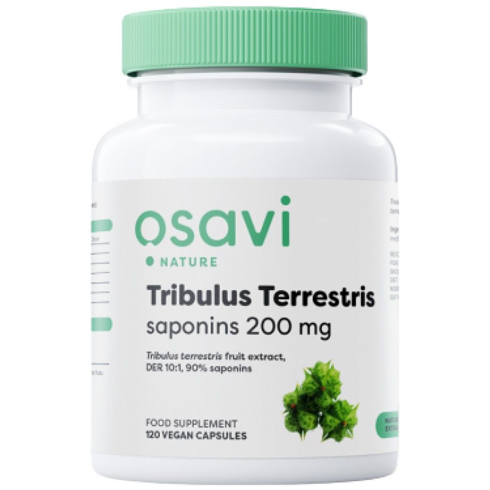 Tribulus Terrestris 90% | 200 mg di saponine - 120 capsule