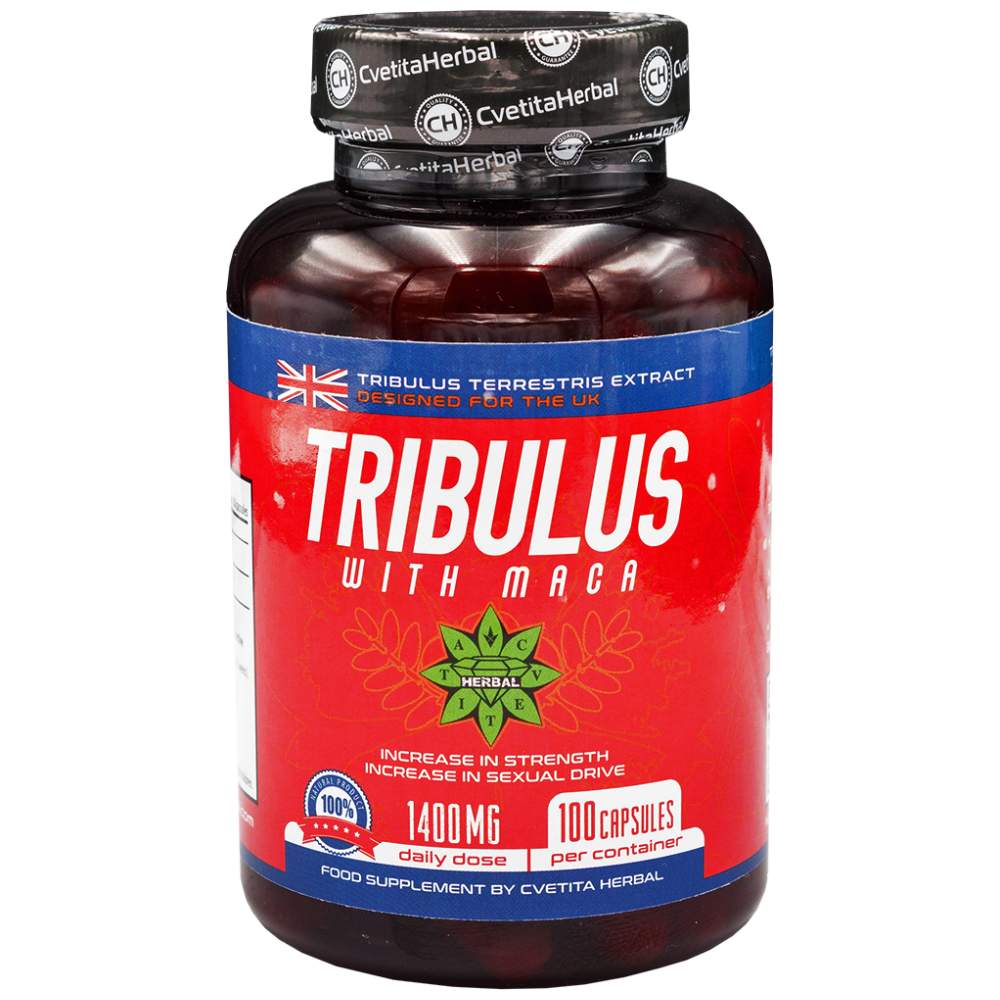 Tribulus Con Maca 1400 mg - 100 capsule