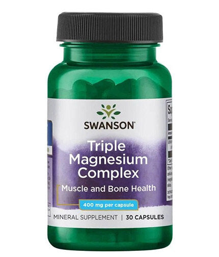 Complesso di triplo magnesio 400 mg - 30 capsule
