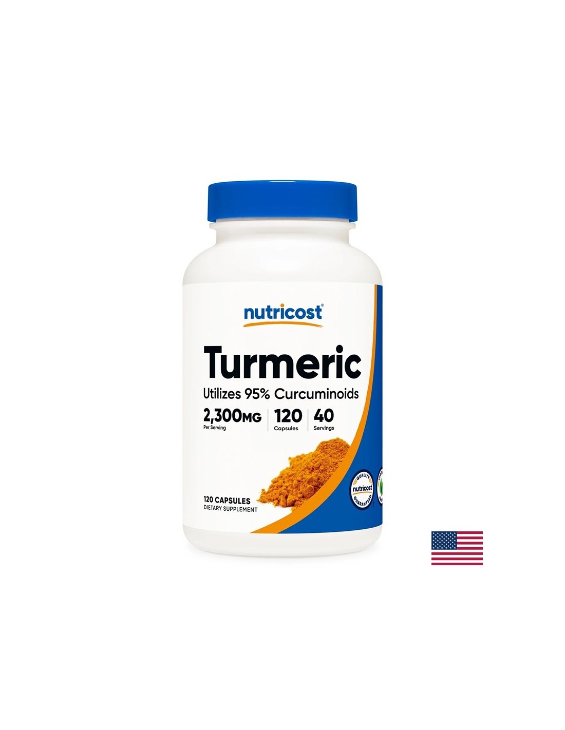 Ossa e articolazioni - Curcuma Curcuma 766 mg + Pepe nero 5 mg, 120 capsule