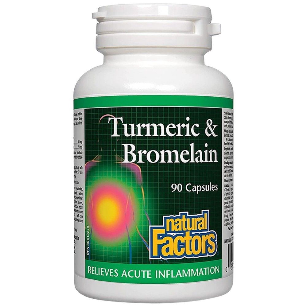 Curcuma & Bromelina - 90 capsule