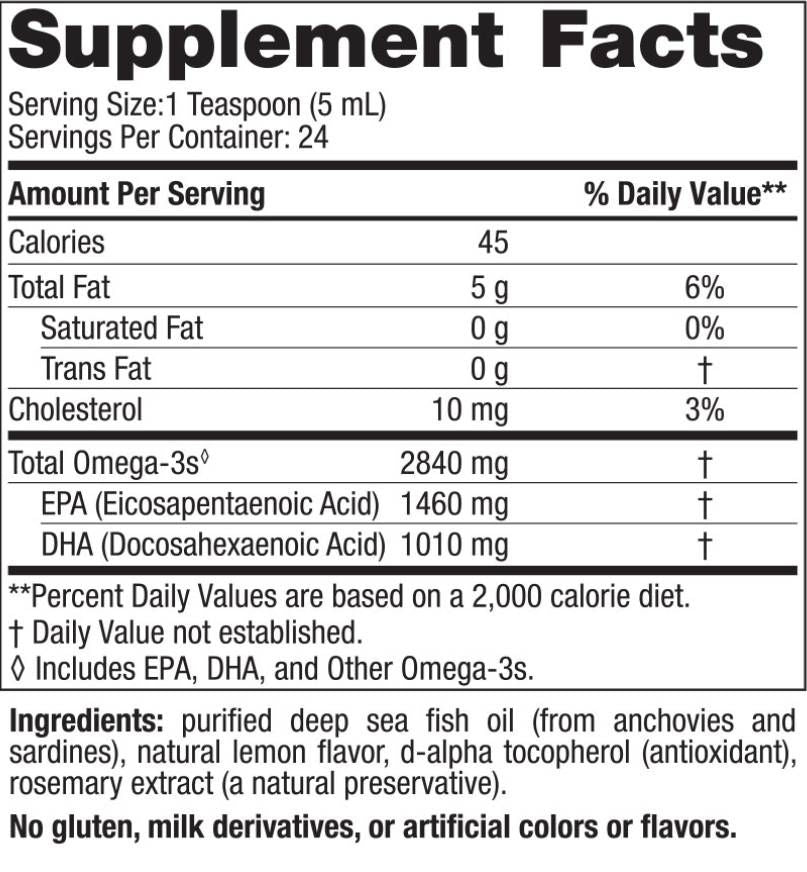 Liquido Omega definitivo 2840 mg - 237 ml