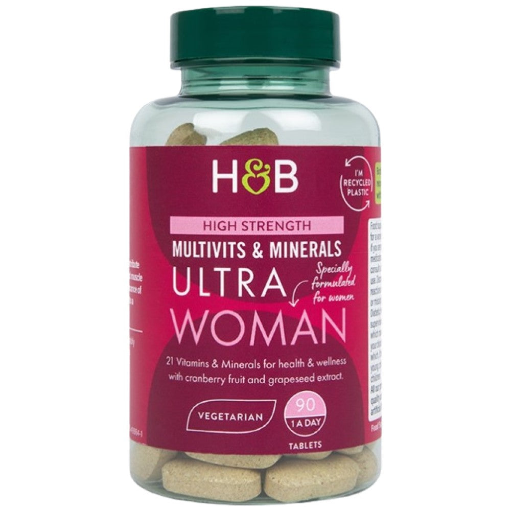 Ultra Woman | Multivitaminici & Minerali - 90 Compresse