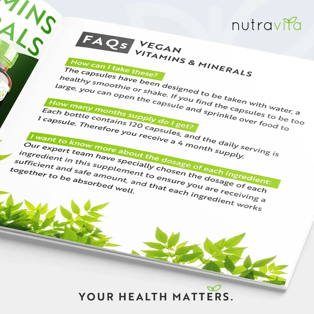 Multivitaminico essenziale vegano /120 capsule, 120 giorni/ <tc>Nutravita</tc>