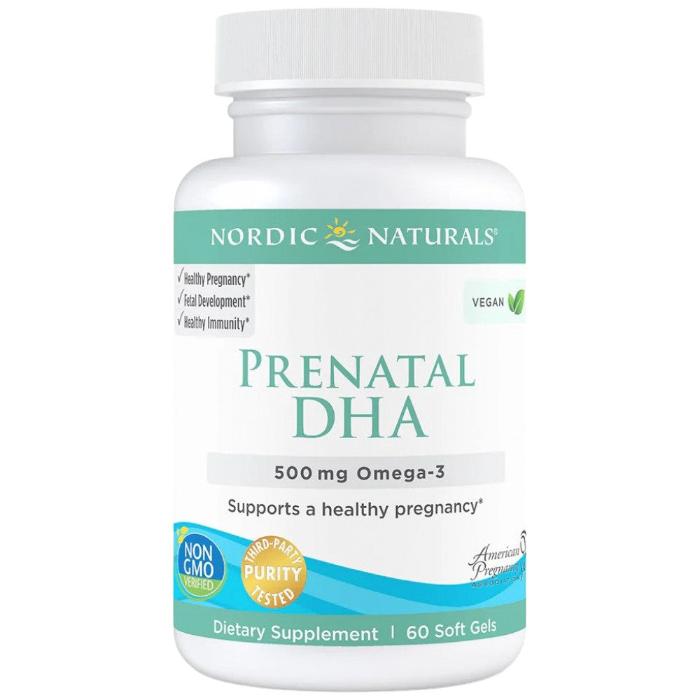 DHA prenatale vegano - 60 capsule molli