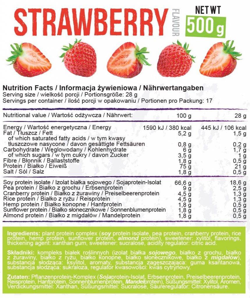 Proteine Vegane - 500 grammi