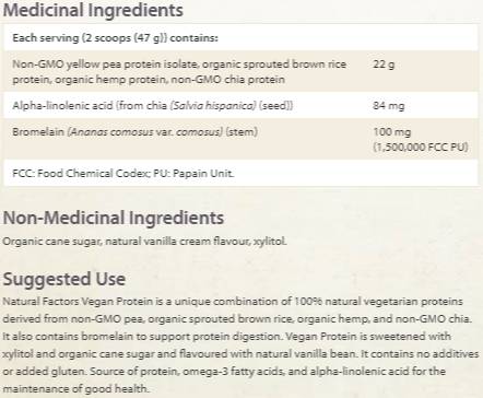 Fattori Proteici Vegani 340 grammi