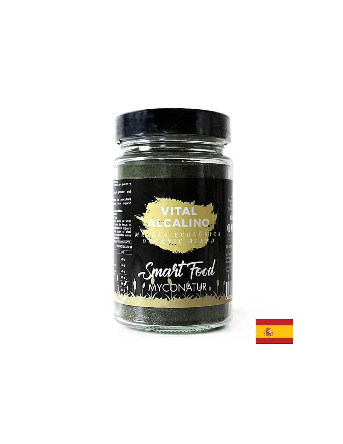 Vital alcalino, Bio - Miscela di alghe organiche per l'equilibrio alcalino, 180 g <tc>Myconatur</tc>
