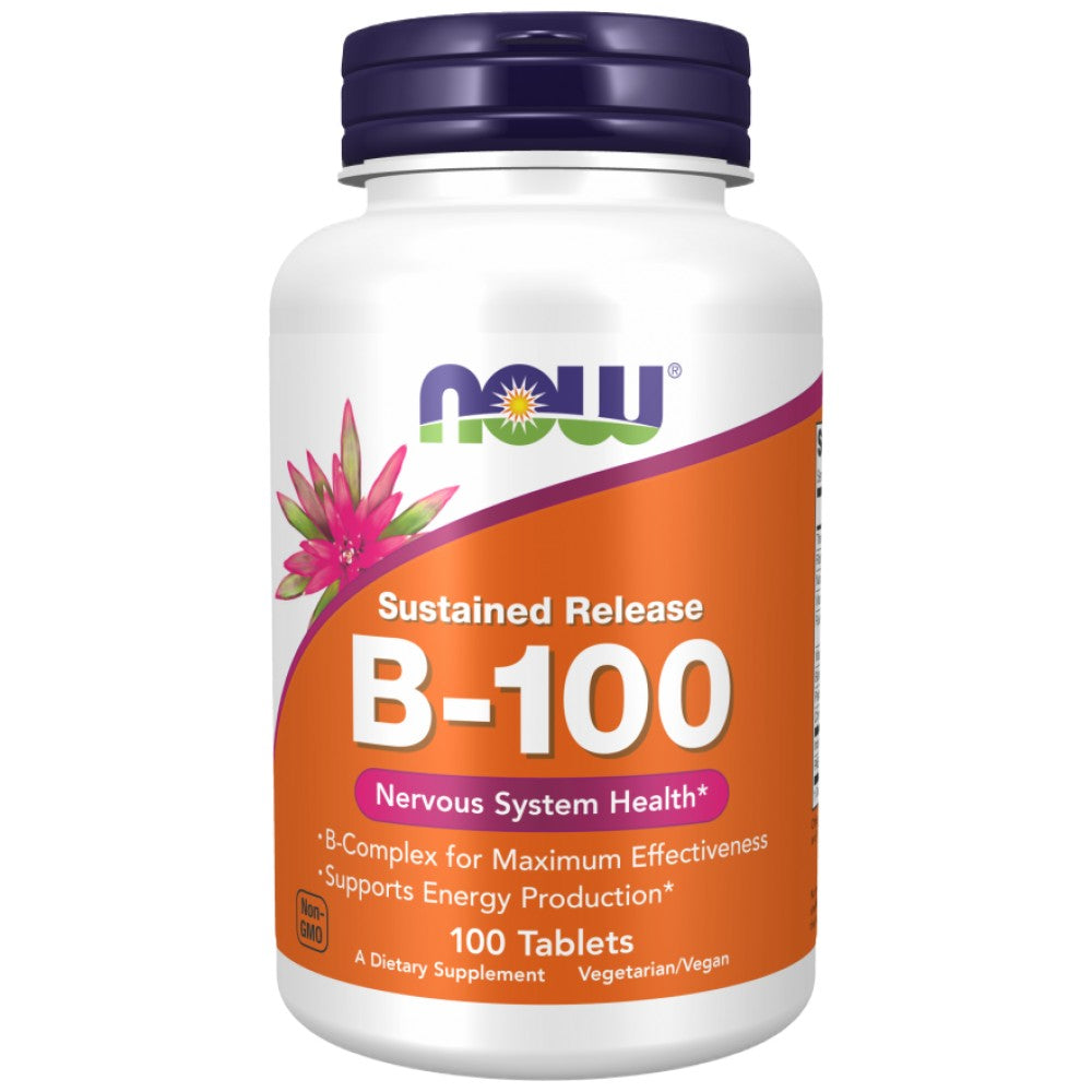 Rilascio prolungato di vitamina B-100/100 Compresse