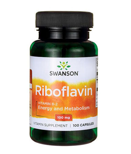 Vitamina B-2/Riboflavina 100 mg - 100 capsule