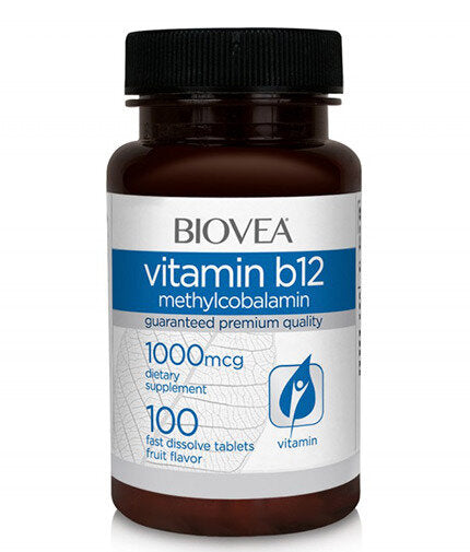 Vitamina B12 1000 Metilcobalamina a dissoluzione rapida/100 Compresse - 0