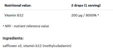 Gocce metiliche di vitamina B12 - 30 ml