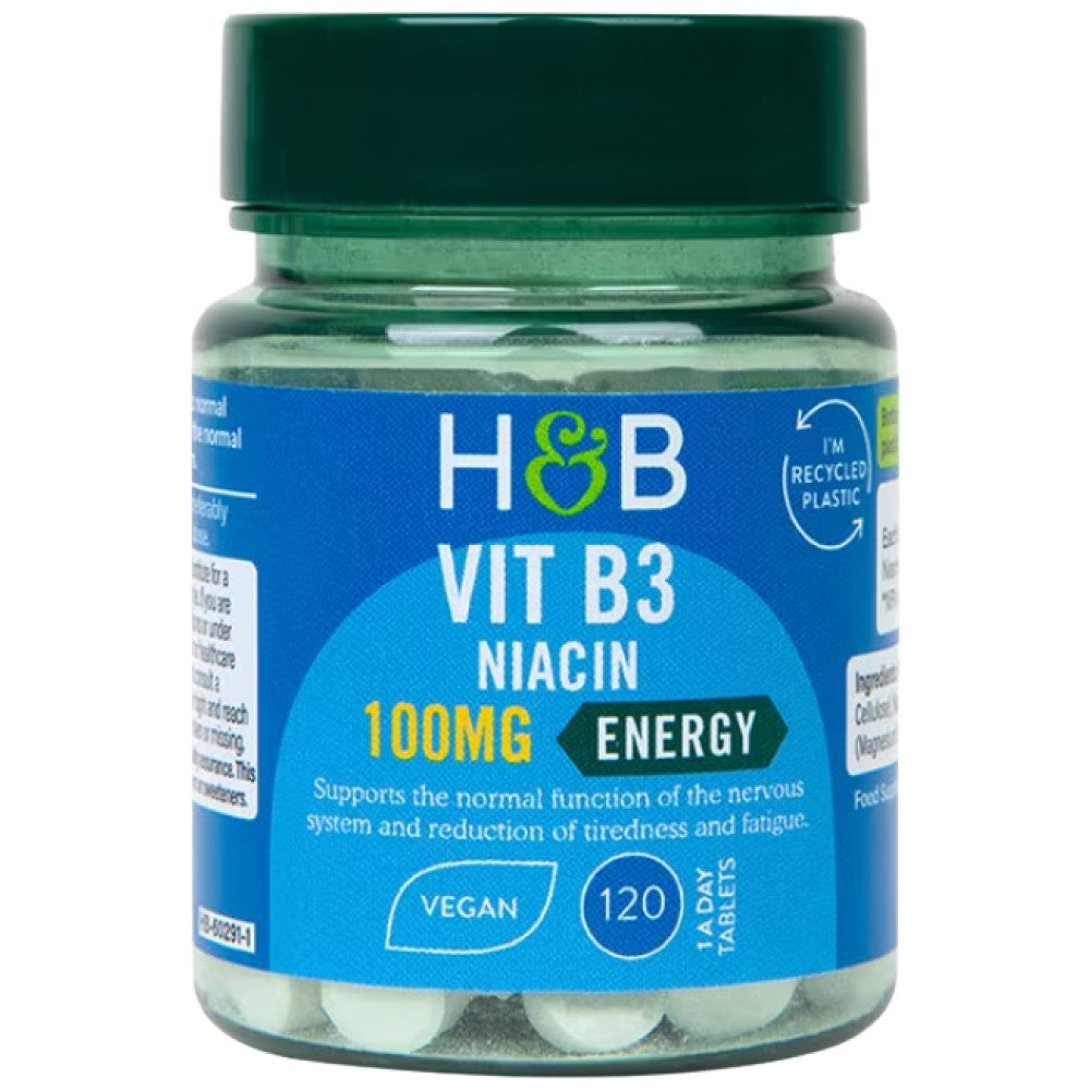 Vitamina B3 | Niacina 100 mg - 120 Compresse