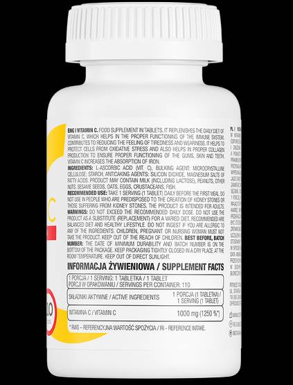 Vitamina C 1000 mg/Edizione limitata 110 compresse