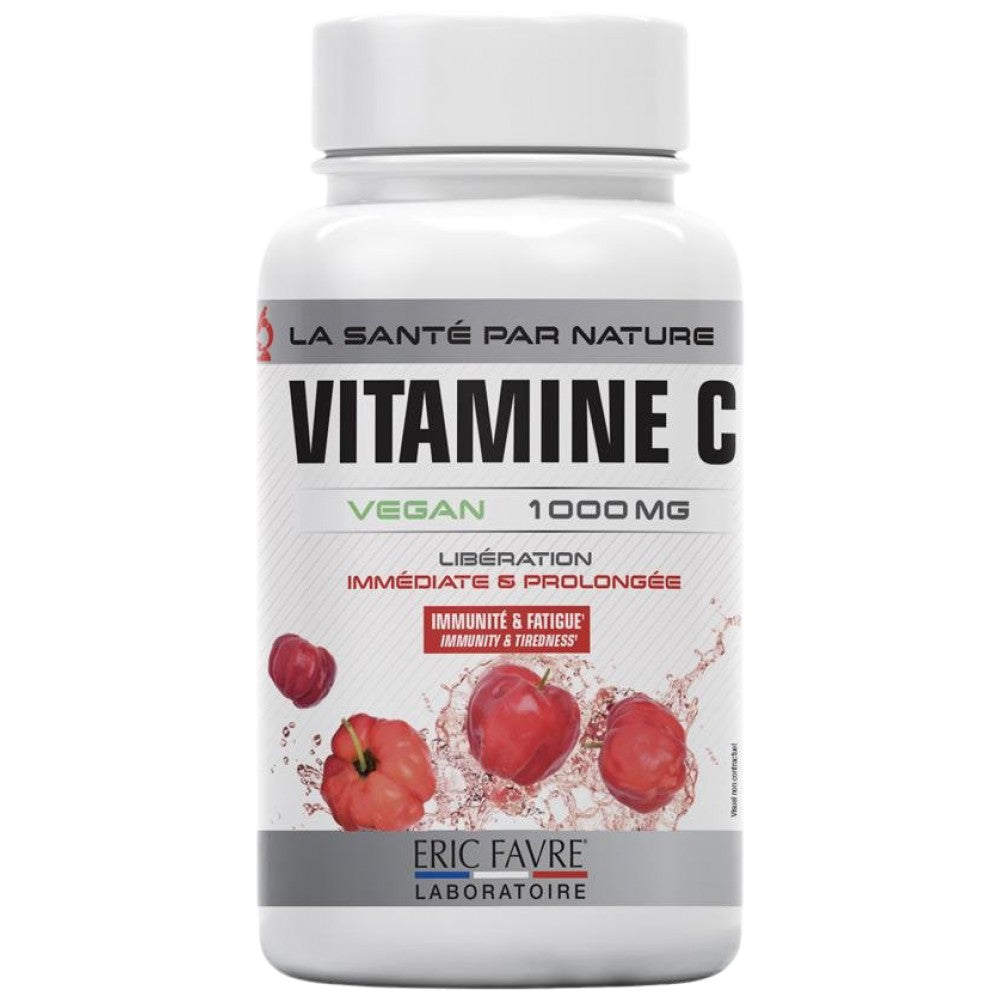 Vitamina C 1000 mg | Adatto ai vegani - 100 compresse