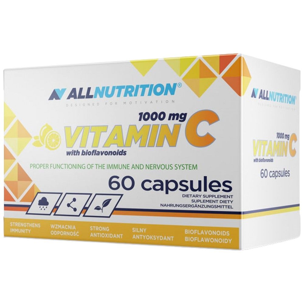 Vitamina C 1000 mg | con Bioflavonoidi - 60 capsule