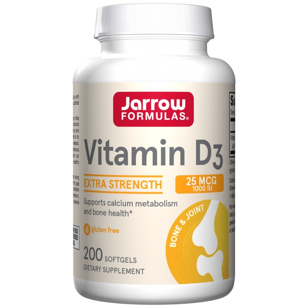 Vitamina D3 1000 UI - 200 capsule gel