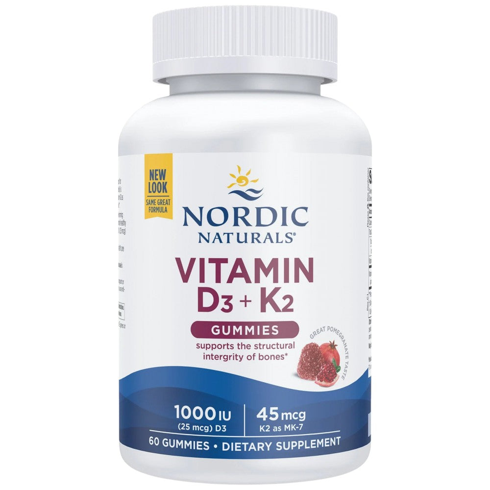Vitamina D3 1000 UI + K2 45 mcg | Caramelle gommose: 60 caramelle gommose