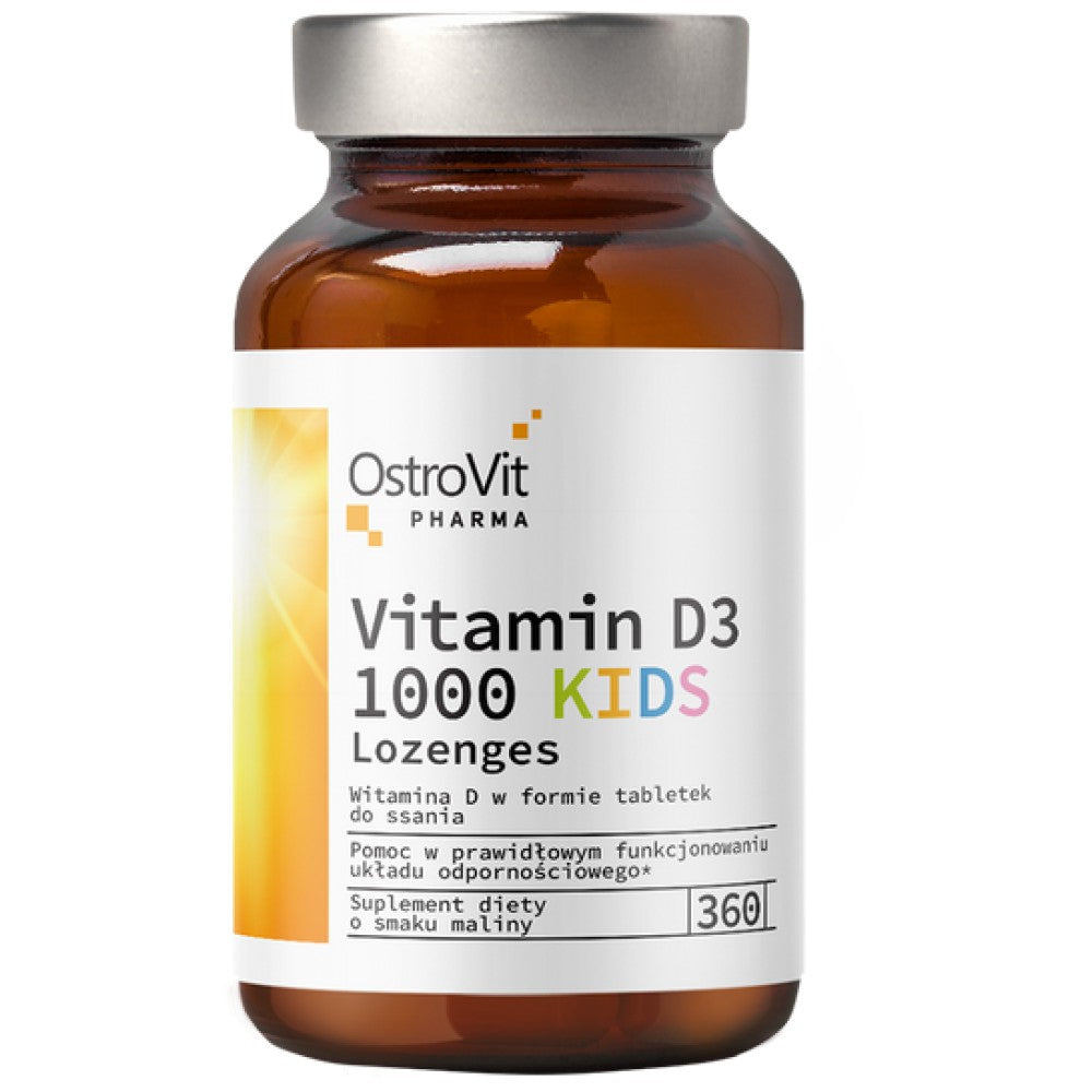 Vitamina D3 1000 Bambini | Pastiglie 360 Compresse sublinguali
